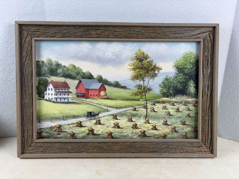 Tom Miller Original Painting, Signed , 26”x17.5”