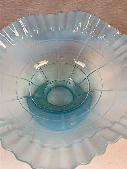 INDIANA BLUE GLASS BOWL