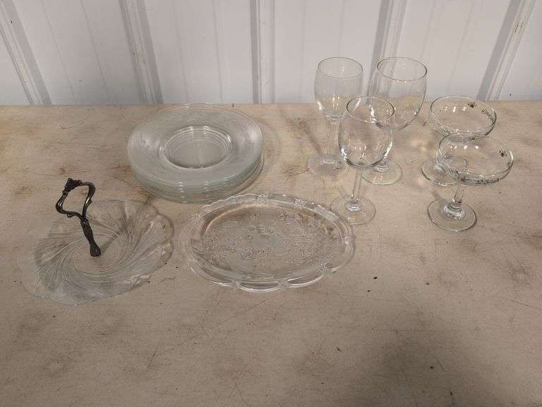 Local stem glasses - Baltic Mill winery, Breitenbach, and more