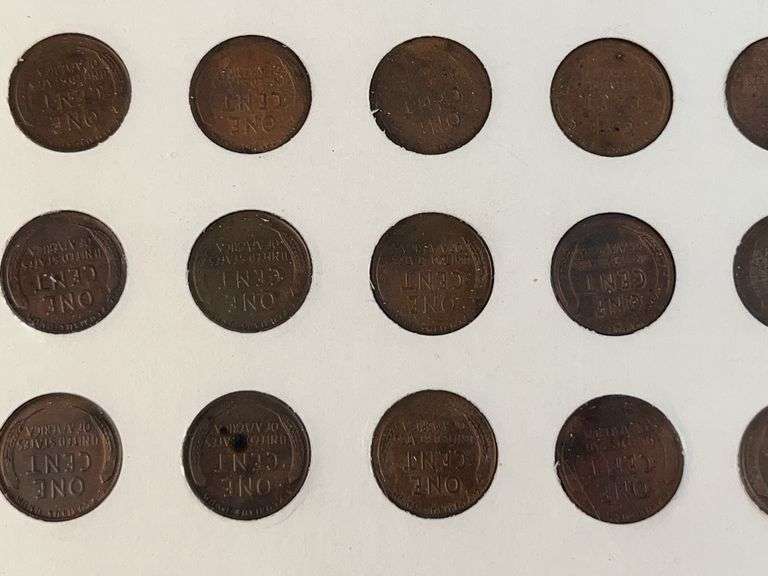 Lincoln Cents Set -No VDB or S-VDB