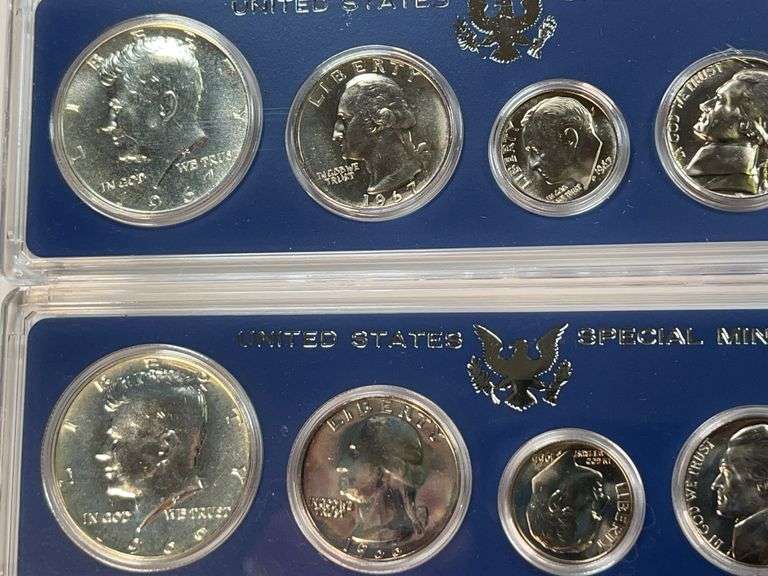 1966 and 1967 US Special Mint Sets
