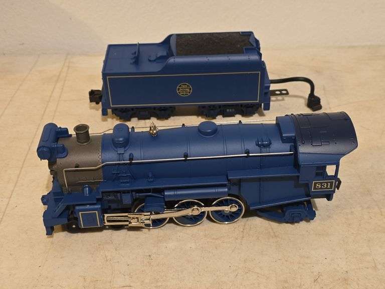 M.T.H. O GAUGE 831 ENGINE AND NEW JERSEY CENTRAL TENDER CAR - Kaufman ...