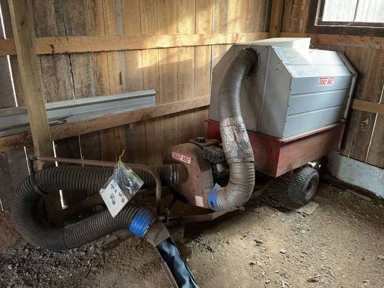 Trac Vac lawn vacuum