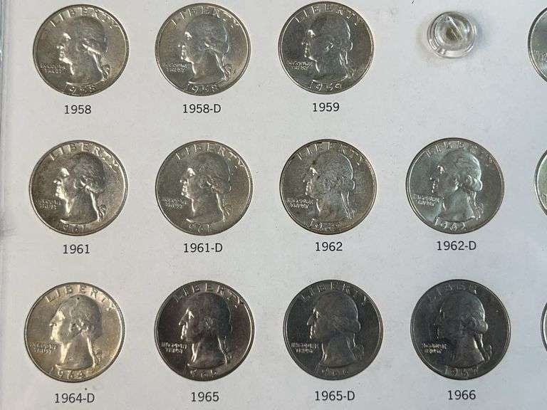 Washington Quarters Set, 1950-1966