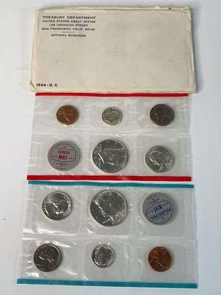1964 Uncirculated Mint Set
