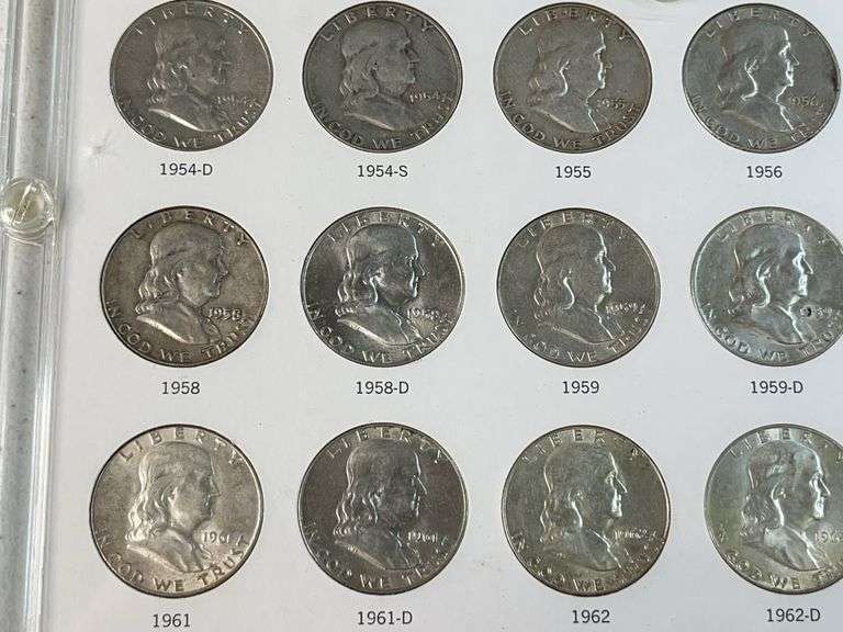 Franklin Halves Set