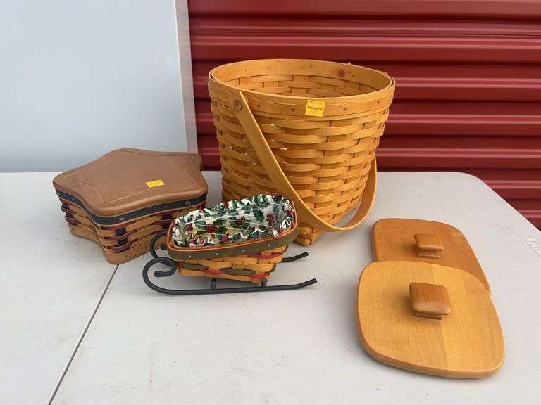 Variety of Longaberger Baskets