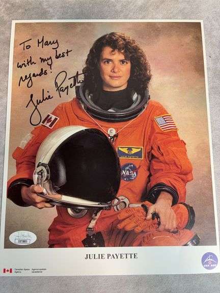 Julie Payette Signed 8x10 Photo - JSA