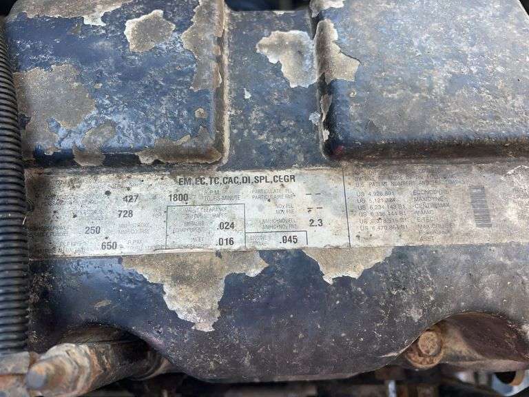 2007 Mack CXN613 565,498 mi, 10,366 hrs- doesn't run