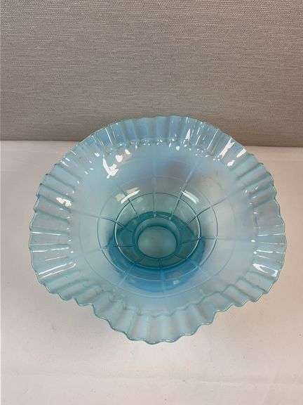 INDIANA BLUE GLASS BOWL