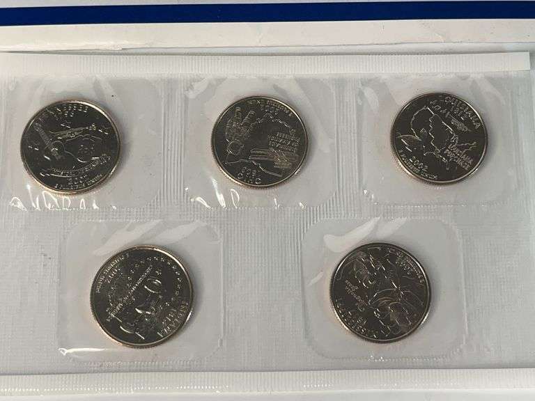 2002 and 2003 Denver and Philadelphia Mint Uncirculated Sets