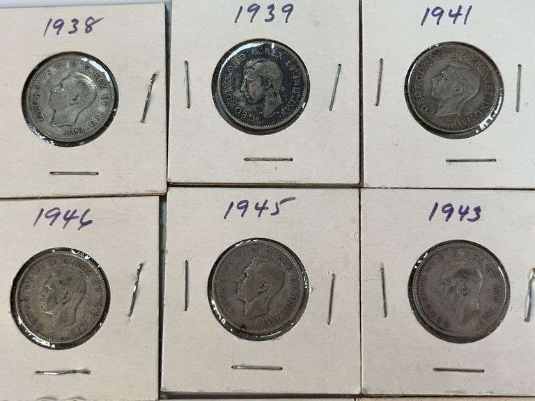 (9) Canadian Quarters