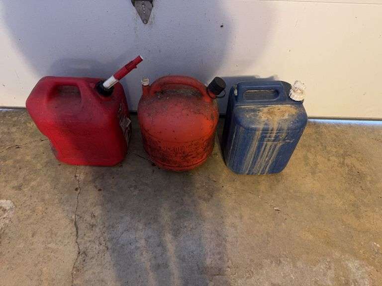 (3) Gas Jugs
