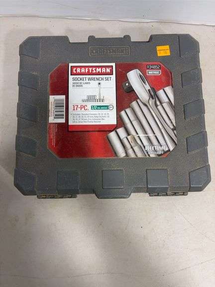 Craftsmen 17 pc. socket wrench set - complete
