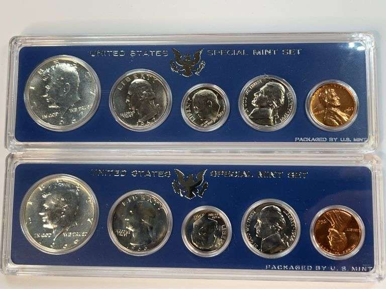 1966 and 1967 US Special Mint Sets