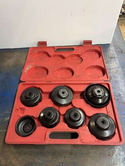 15 pc. Cup type oil filter wrench set