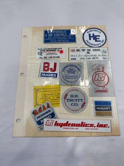 (24) Coal Miner Stickers