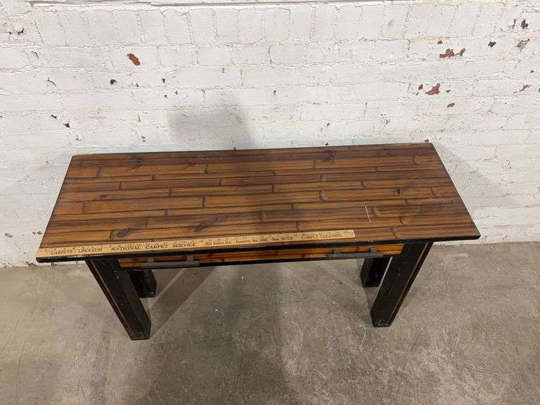 17” W x 52”L x 30” H Sofa table