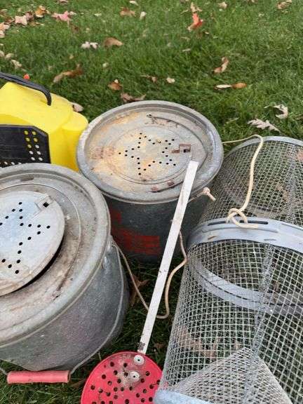 Fish Traps, Minnow Buckets and other misc.