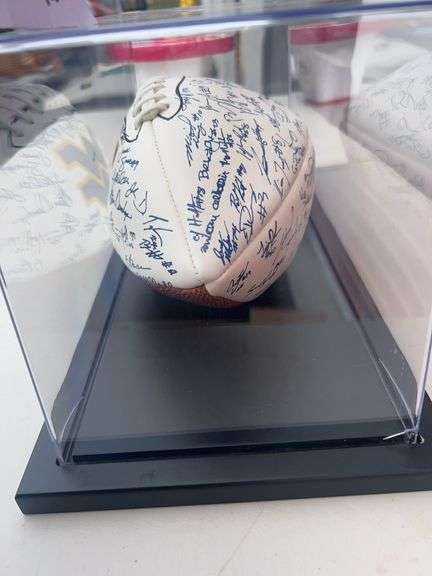 Autographed WVU Football