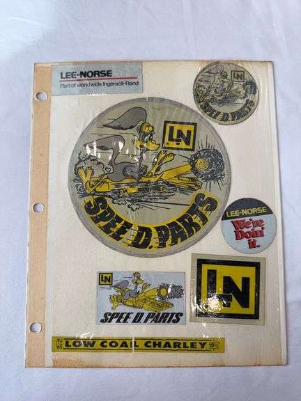 (18) Coal Miner Hardhat Stickers