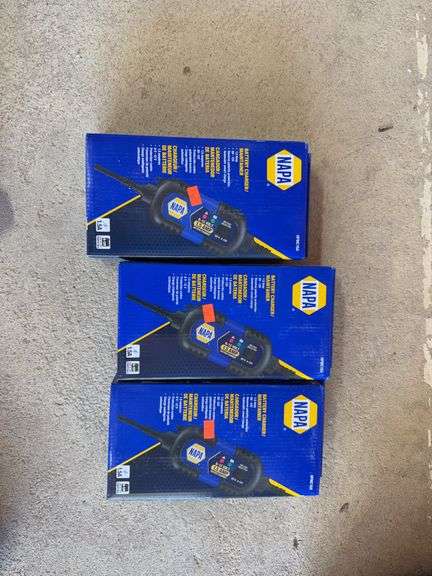 (3) Napa Battery Charger/ Maintainer new in box