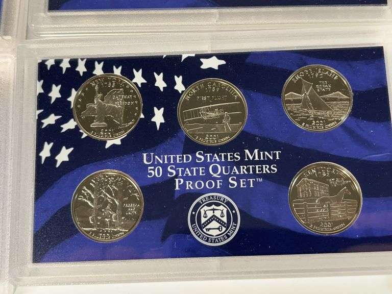 2001-2003 Uncirculated Proof Sets