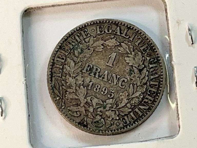 (3) France Silver Coins