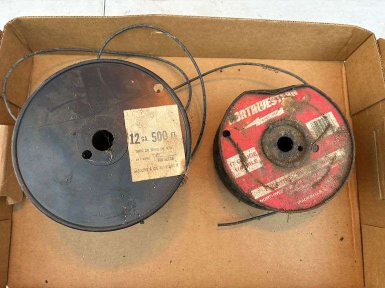 Electric fence wire and 12 gauge electrical wire ￼