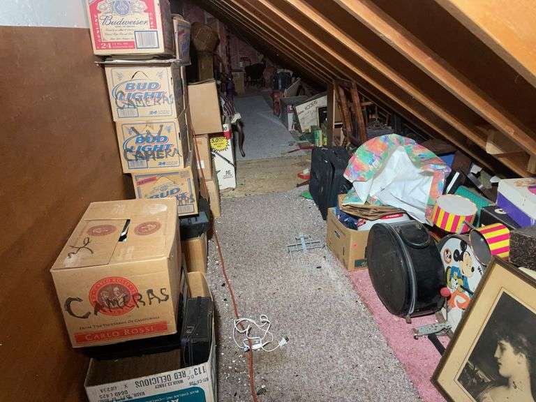 Trains, games, sports items, vintage items, unopened boxes, and much more