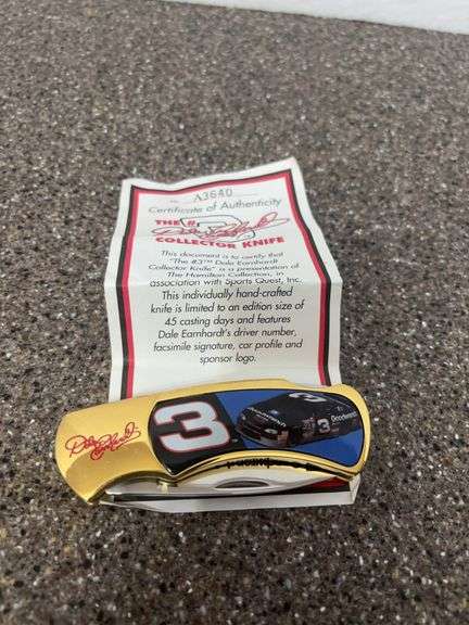 Dale Earnhardt Racing Knife