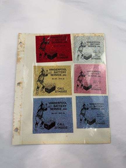 (8) Coal Miner Hardhat Stickers