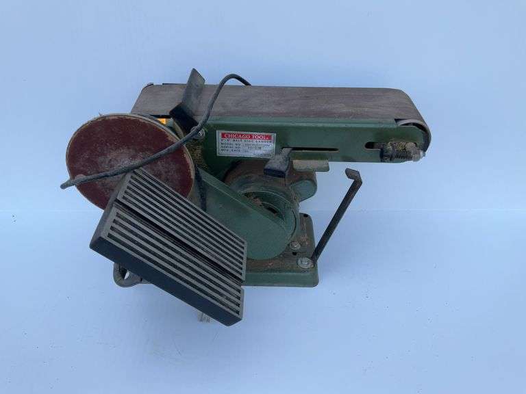 Chicago Tools 4” x 6” Belt Disc Sander