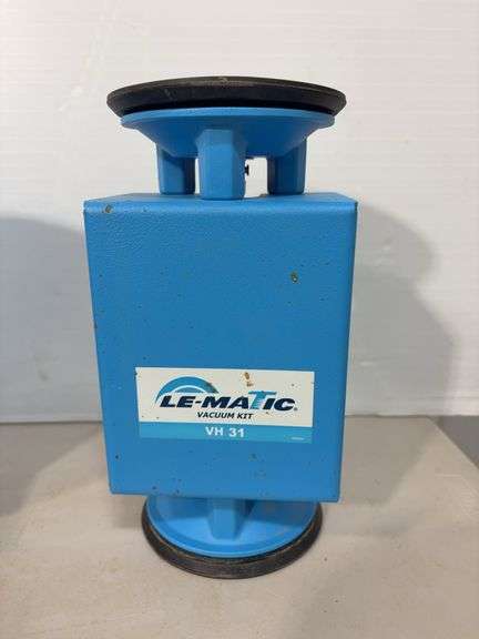 Le-Matic Vacuum clamp set VH 03 w/ case