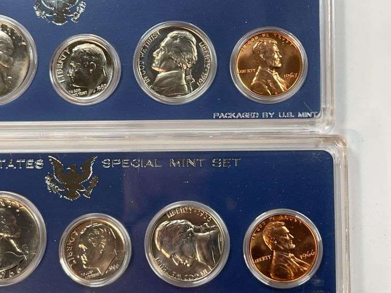 1966 and 1967 US Special Mint Sets