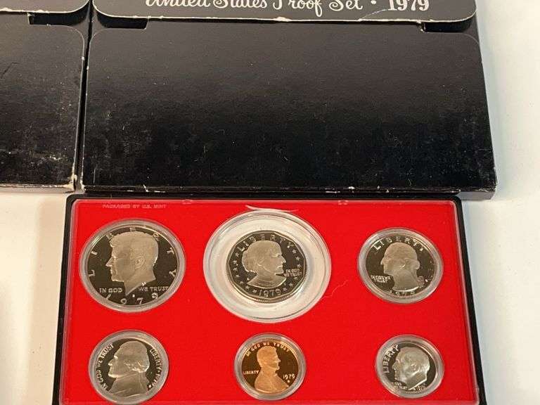 1978, 1979 US Proof Sets
