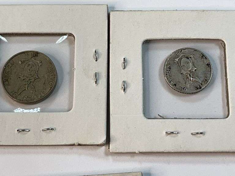 (14) Foreign Coins with Silver Content and 1840 American Coin