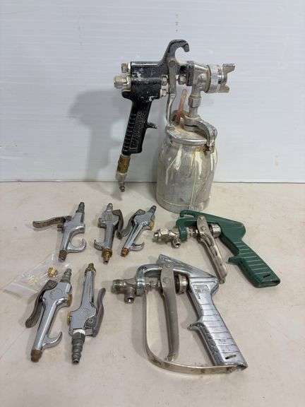 Campbell hausfeld paint sprayer, airless spray gun & air nozzles