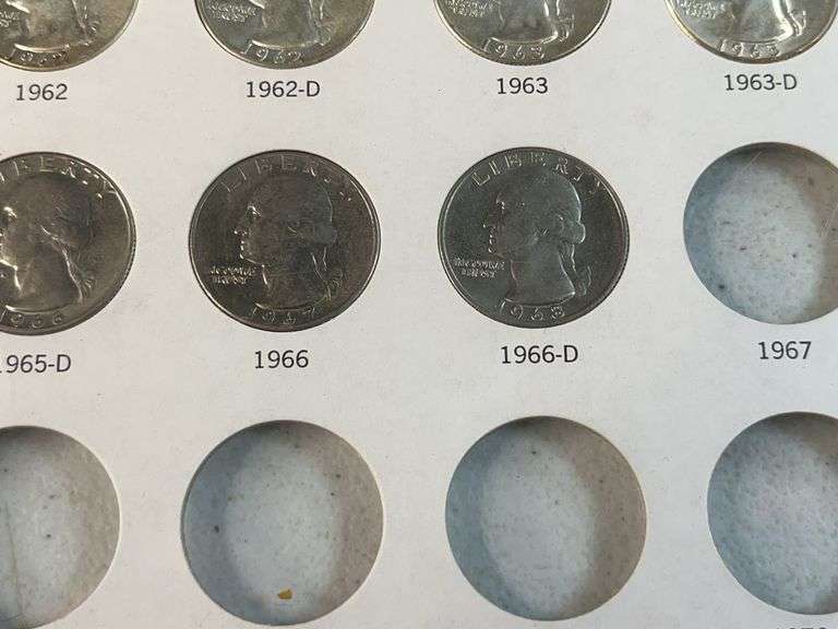 Washington Quarters Set, 1950-1966