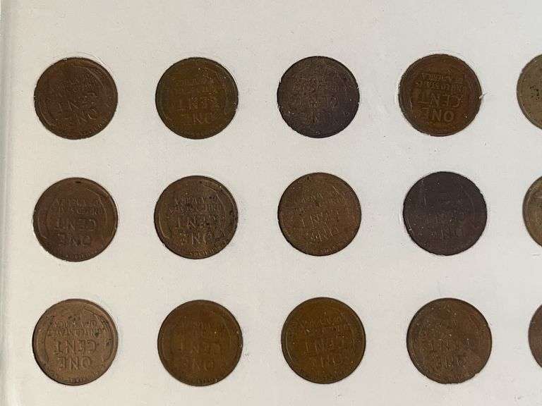 Lincoln Cents Set -No VDB or S-VDB