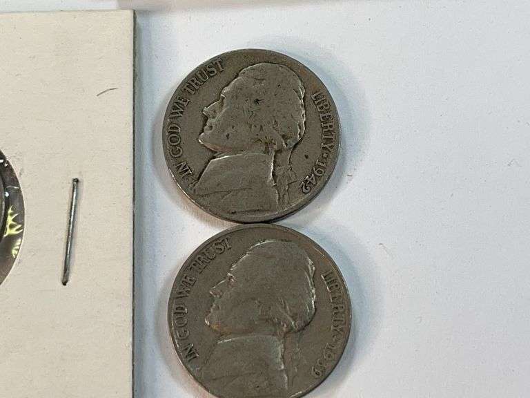 Jefferson Nickels and 1926 Buffalo Nickel
