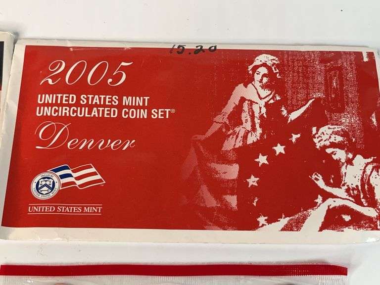 2005, 2006 Denver and 2005, 2006 Philadelphia Mint Uncirculated Sets