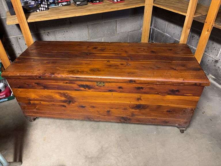 Cedar chest 21”d x 54” w