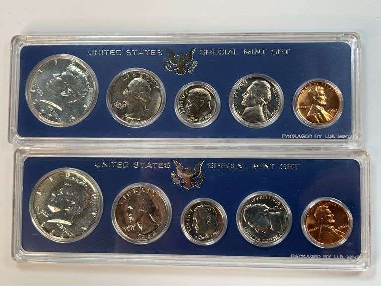 1966 and 1967 US Special Mint Sets