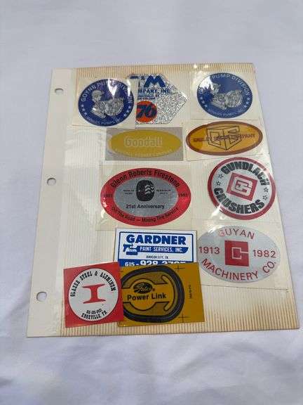 (23) Coal Miner Stickers