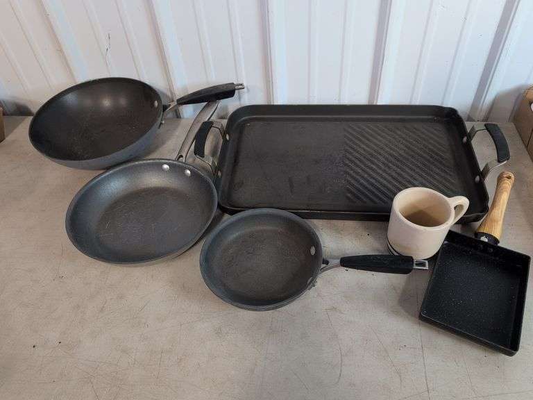 Frying pans, skillet, and more