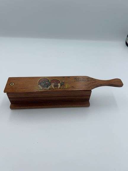 1993 Rohm Brothers Robby and Dale Rohm 18/100 Limited Edition Walnut Box Call "Signed"