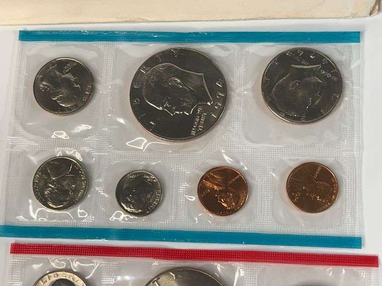 1974, 1978, 1979 Uncirculated Mint Sets
