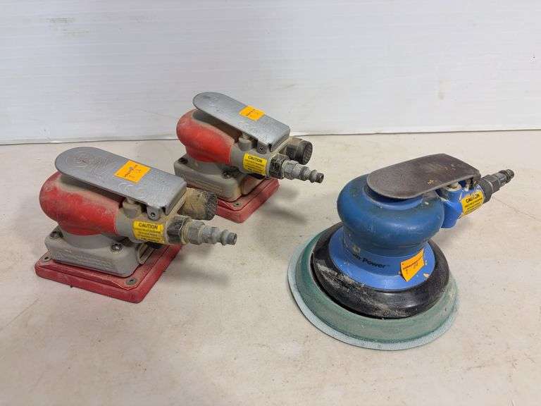 (3) Palm sanders - (1) MP & (2) 3M