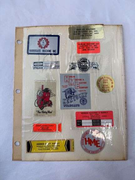 (22) Coal Miner Hardhat Stickers